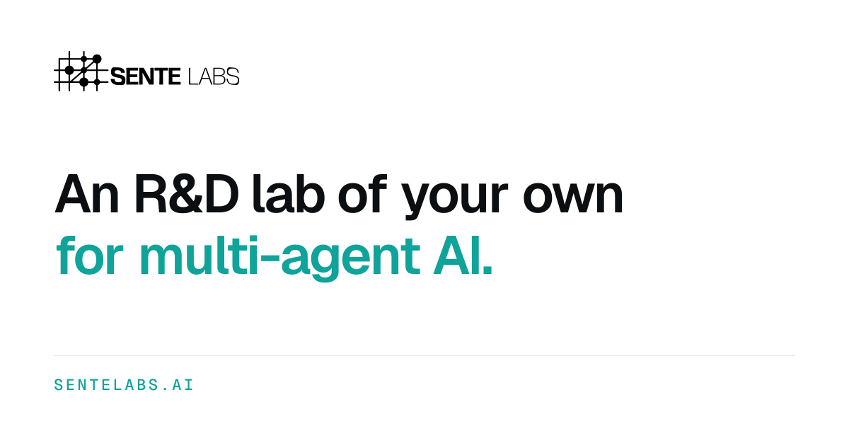 Sente Labs — an R&D lab for multi-agent AI, makers of Open Executive